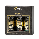 Orgie Tantric Mini Size Collection (3 x 30 ml) – Massage Oils Set Massage Gift Set